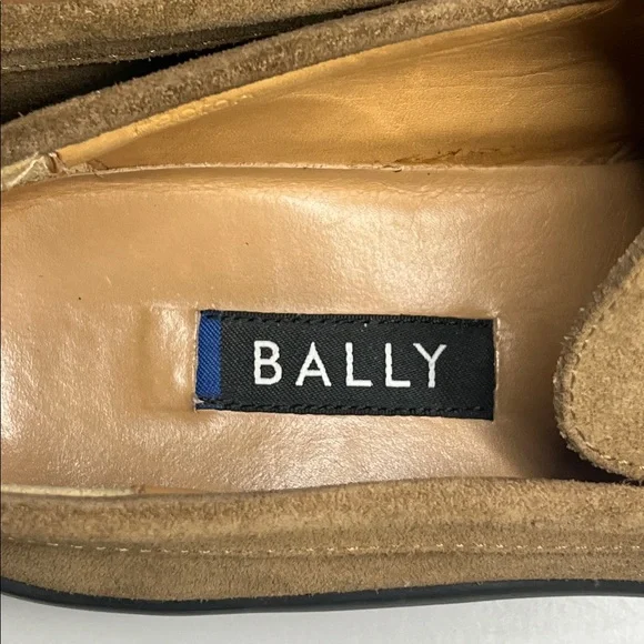 Bally Fisto Suede Men’s Leather Loafers Made in Italy Size 7.5 - Picture 3 of 16